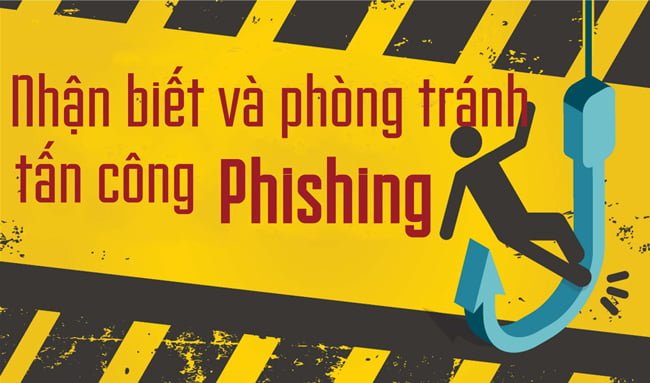 Nhận biết và phòng tránh cuộc tấn công Phishing