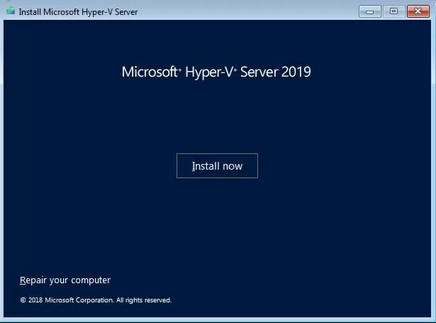 Cai Dat Hyper Core Windows Server 2019 2